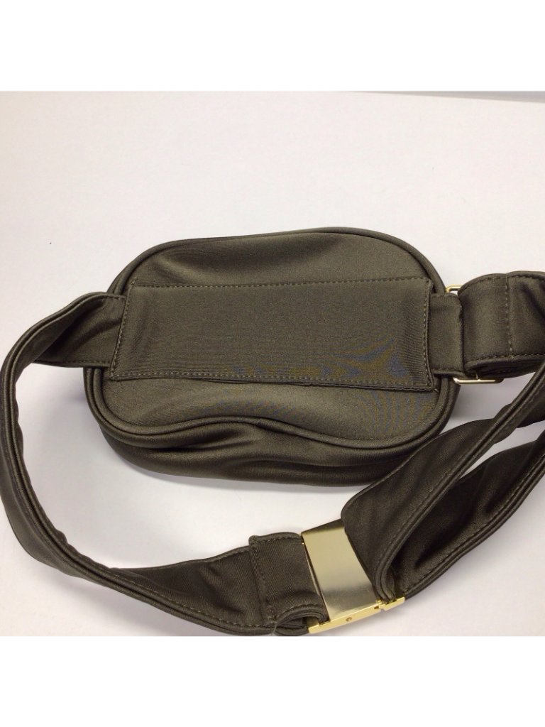 My Sunday Ski Belt Bag Fanny Pack Green Sherpa Gold — image 7 of 8
